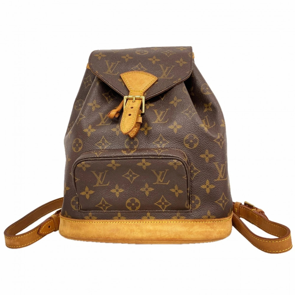 LOUIS VUITTON Brown Monogram Backpack